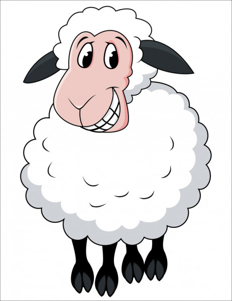 depositphotos 10349778 stock illustration smiling sheep cartoon